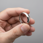 Classic 6mm Tungsten Carbide Ring