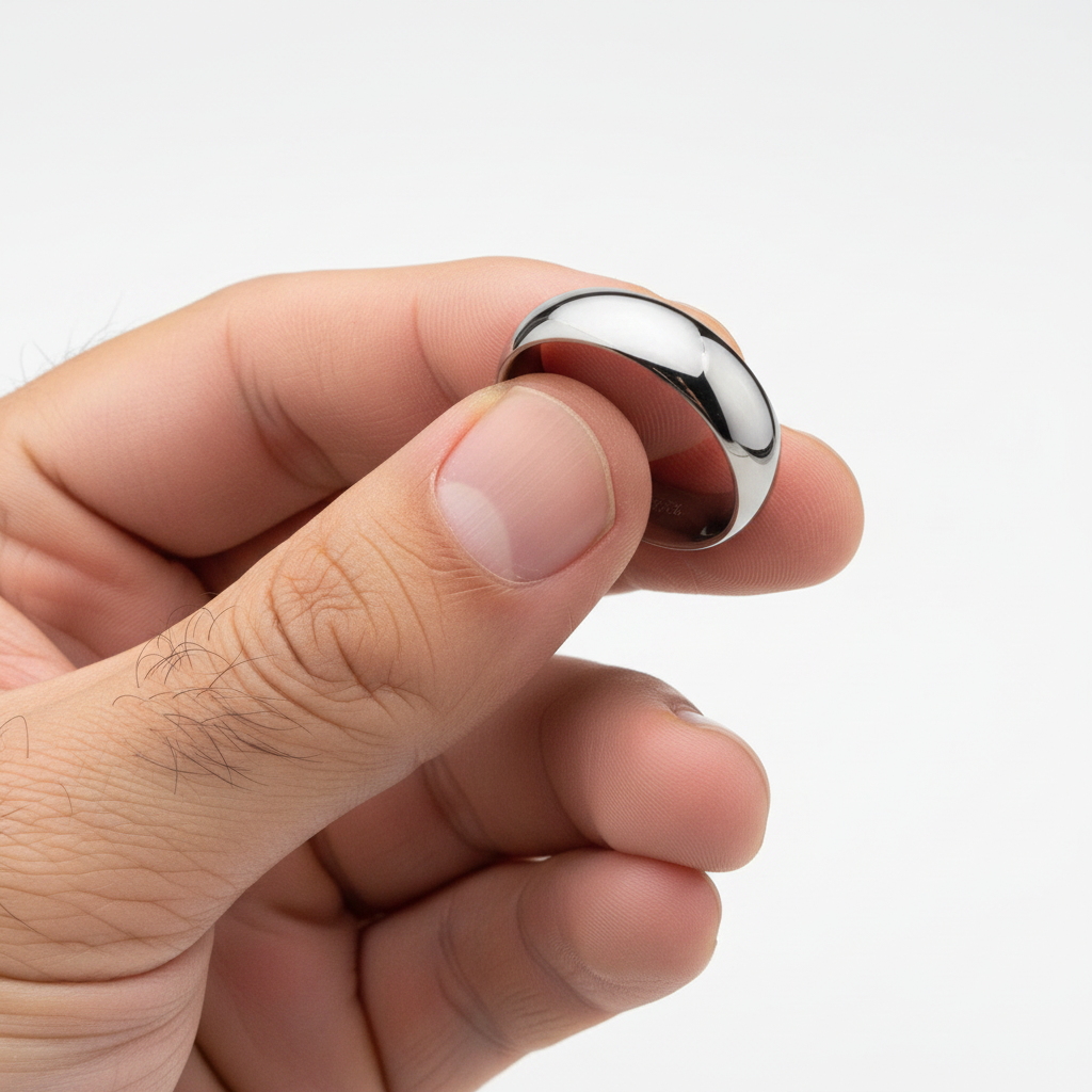 Classic 6mm Tungsten Carbide Ring
