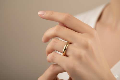 2mm Gold Classic Tungsten Carbide Ring