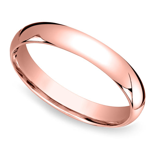 4mm Rose Gold Tungsten Ring