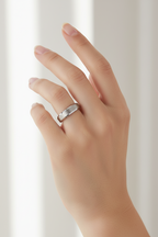 Rasoret 4mm Beveled Tungsten Carbide Ring