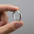 Classic Domed 5mm Tungsten Ring