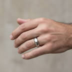 Classic Domed 8mm Tungsten Ring