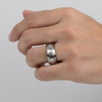 Corso Classic Tungsten Two Toned 8mm Ring