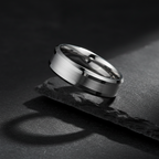 Dynamis Beveled Tungsten Ring 7mm