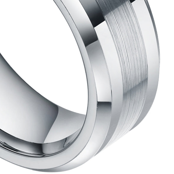 Dynamis Beveled Tungsten Ring 7mm