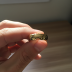 Gold Classic Tungsten Carbide Ring 8mm