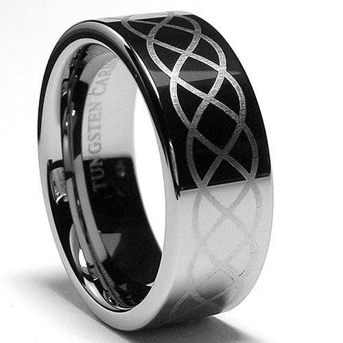 Infinity Tungsten Carbide Ring