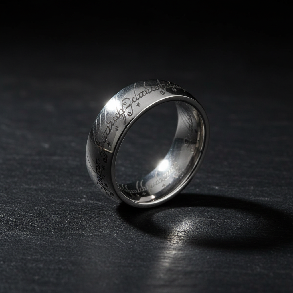 Lord of The Rings Tungsten Ring 8mm