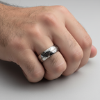 Lord of The Rings Tungsten Ring 8mm