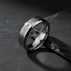 Marcus Tungsten Wedding Band 8mm