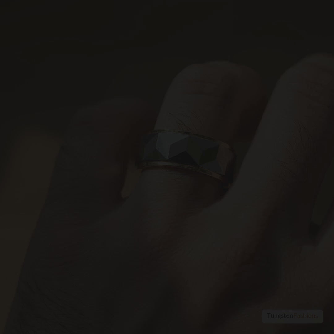 The Sovereign Men's Tungsten Wedding Band 8mm