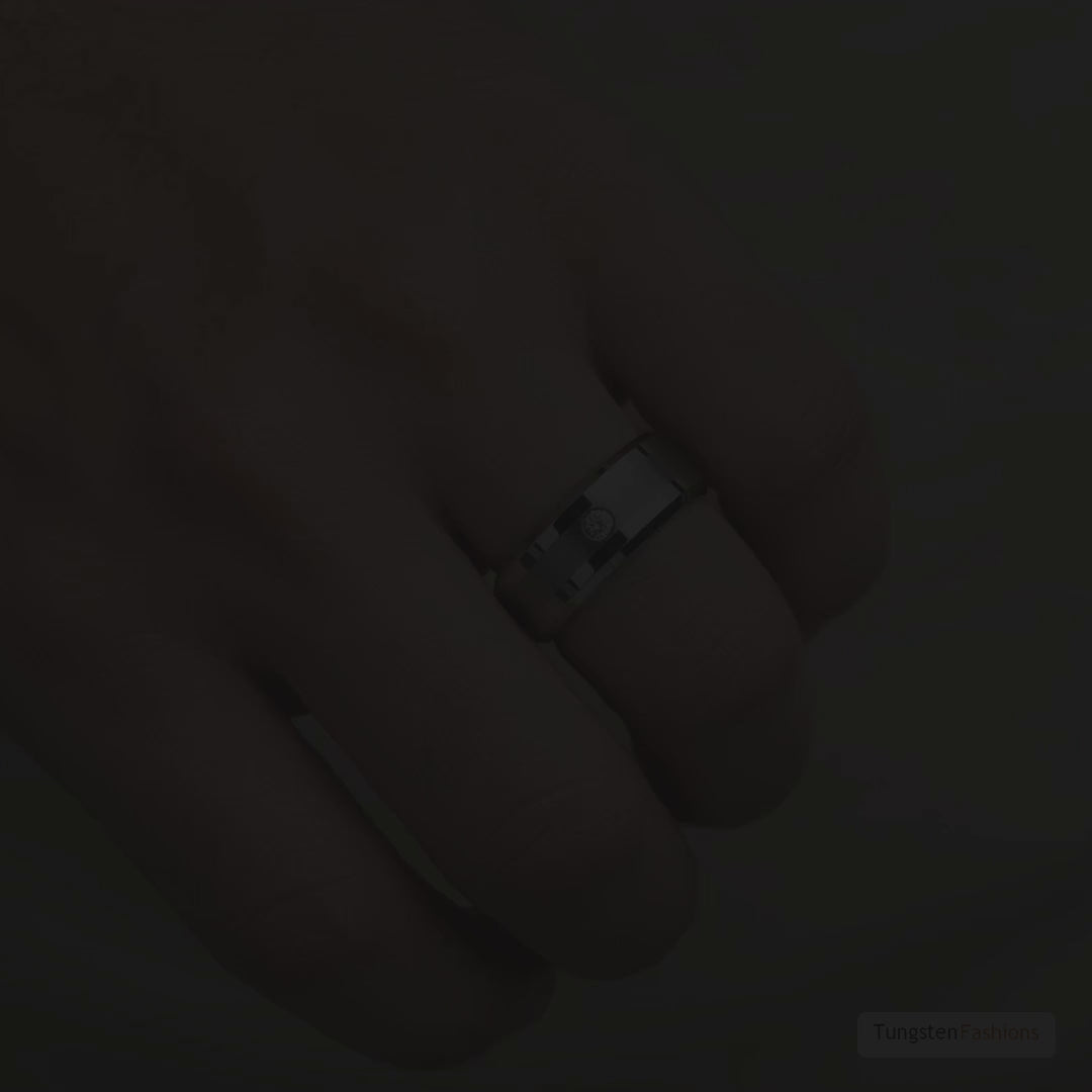 Marcus Men's Tungsten Wedding Band 8mm
