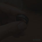 Black Lord of the Rings Tungsten Ring 8mm