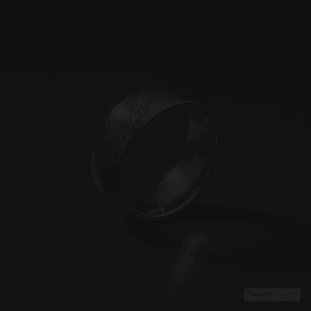 Lord of The Rings Tungsten Ring 8mm