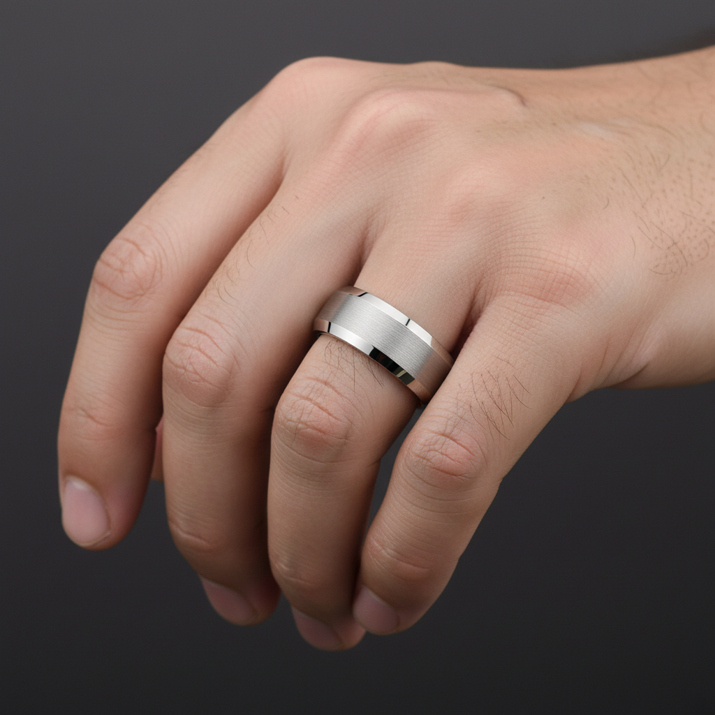 Rasoret 7mm Tungsten Carbide Ring