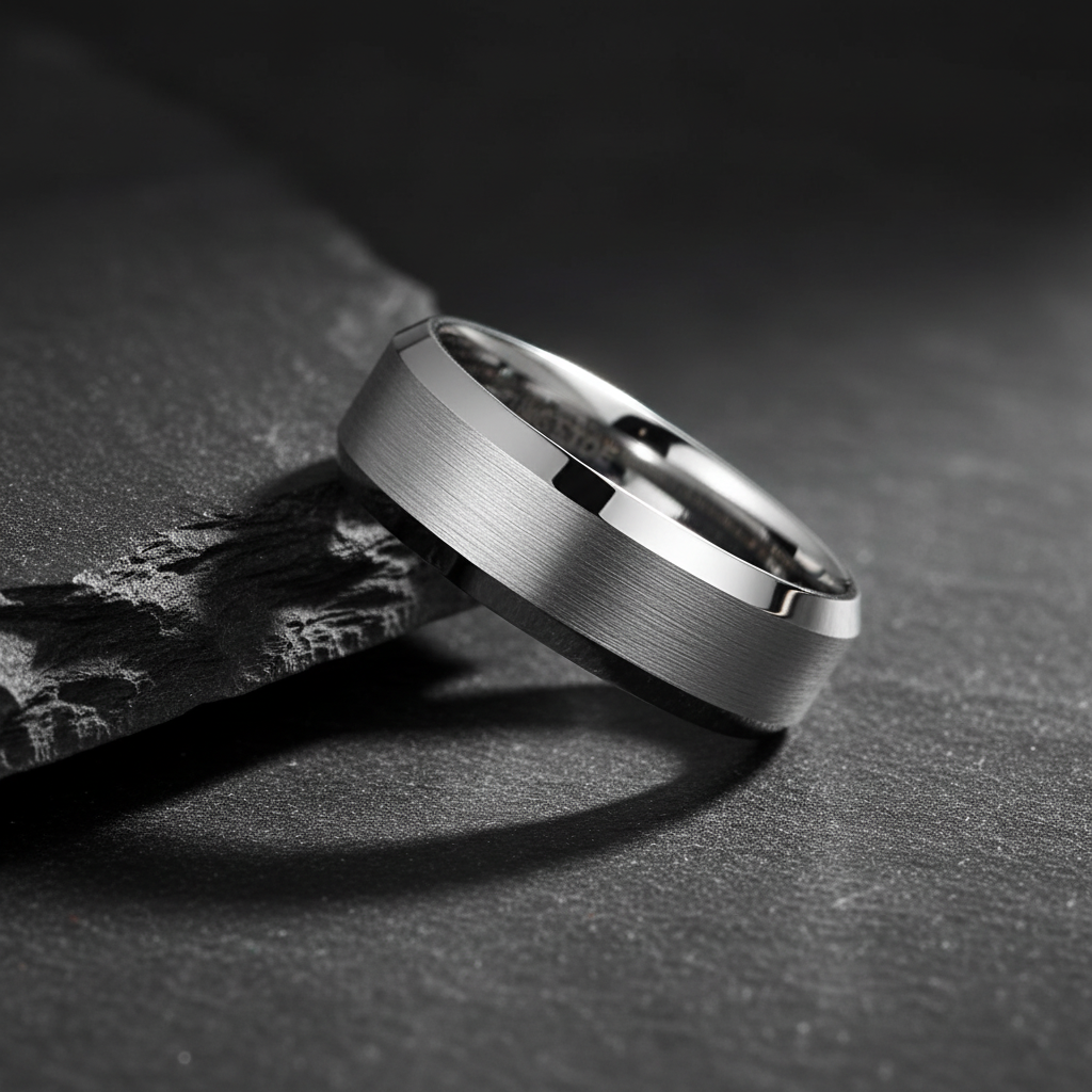 Rasoret 7mm Tungsten Carbide Ring