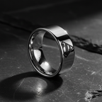 Superman Beveled Tungsten Ring 8mm
