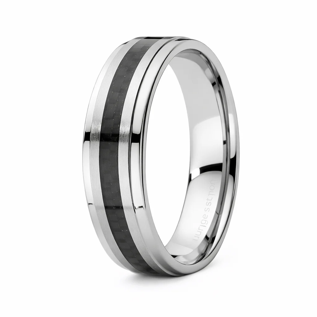 Tuscano Tungsten Carbon Fiber Ring